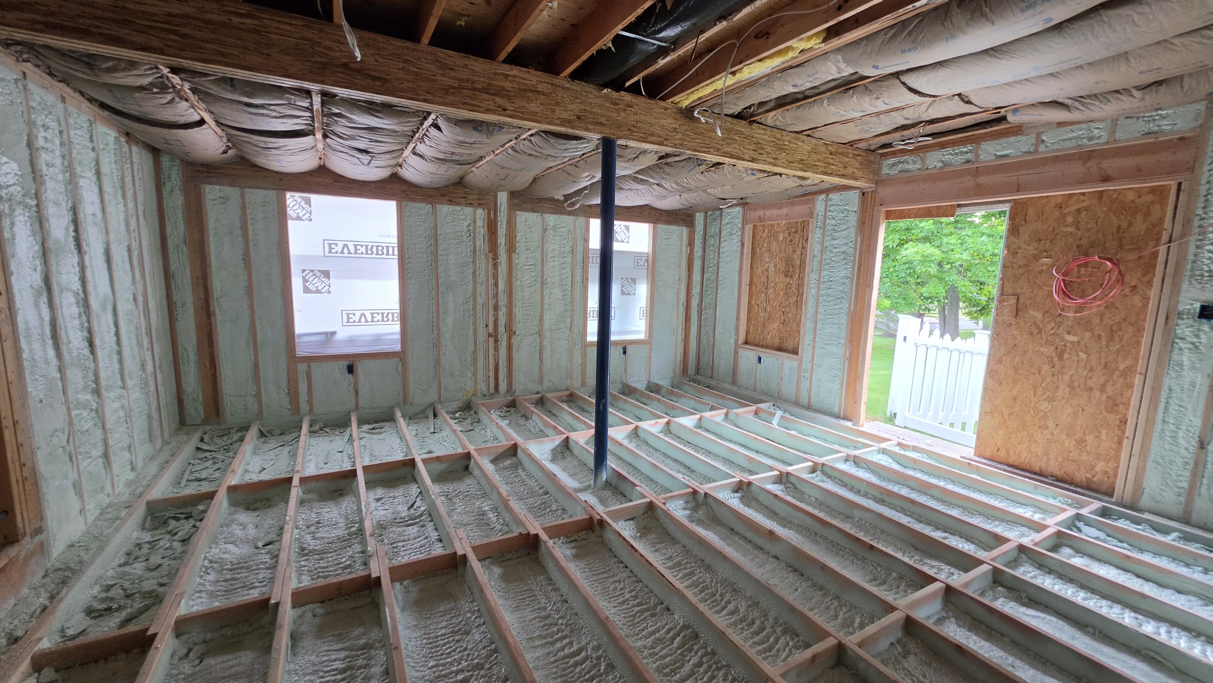 Spray foam insulation project – New Jersey