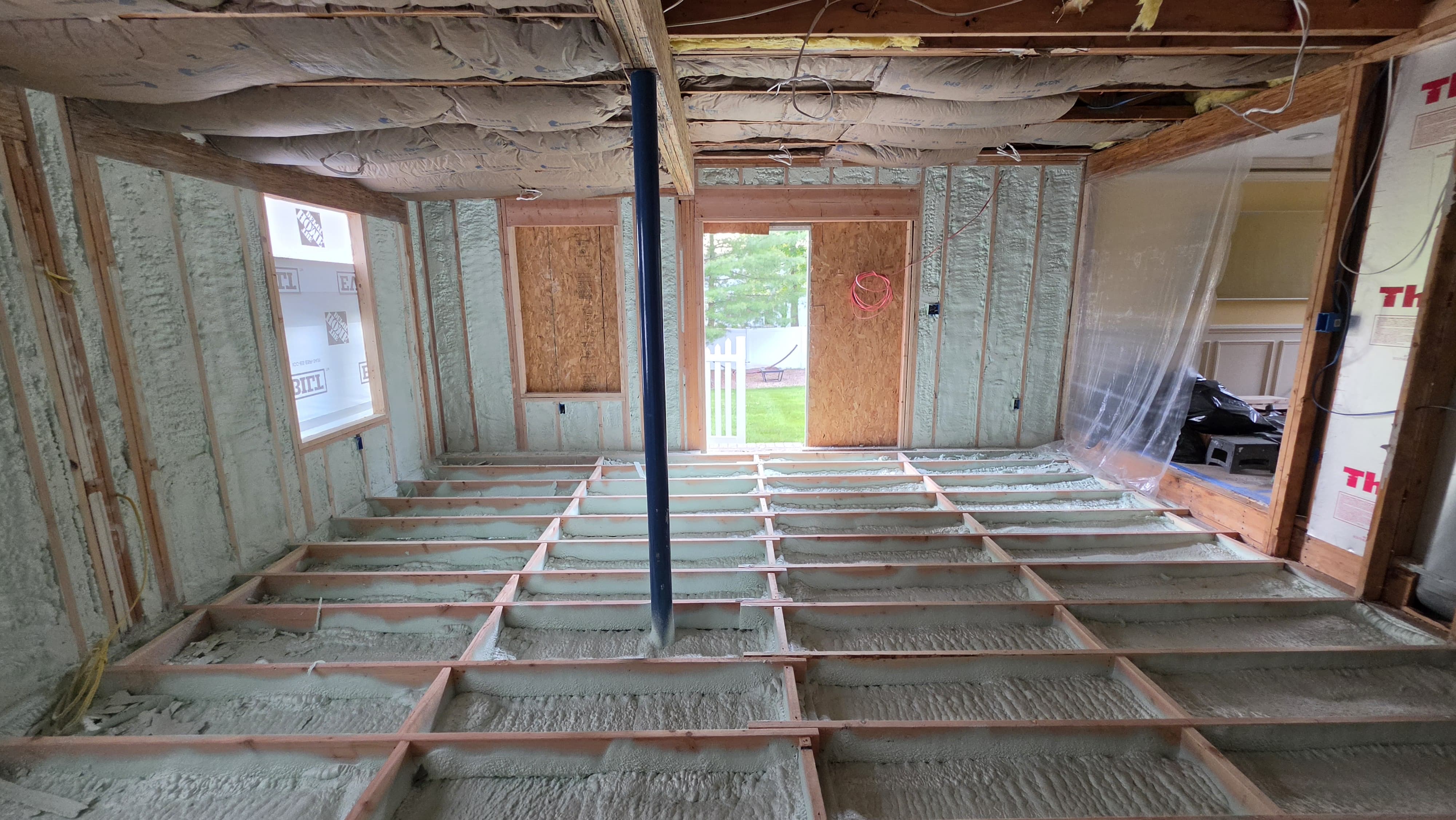 Spray foam insulation project – Pennsylvania